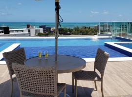 EXCELENTE FLAT 2 QUARTOS no BESSA, hotel u blizini znamenitosti 'Plaža Bessa' u gradu 'João Pessoa'