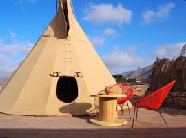 Teepee Costa, luxury tent in Tindaya