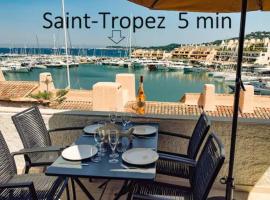 Luxe Penthouse Les Pieds dans l’eau Saint-Tropez 4, hotel i Cogolin