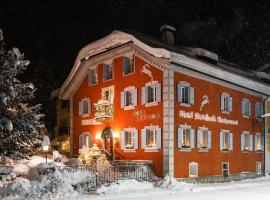 Hotel Steinbock Pontresina, 3hvězdičkový hotel v destinaci Pontresina
