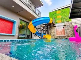 Lounge in Loft HuaHin Pool Villa บ้านพักในหัวหิน