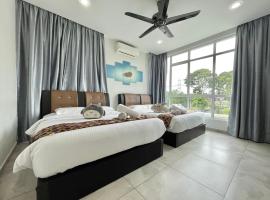 Langkawi Cozy Holiday Home at Taman Indah by Zervin、クアのホームステイ