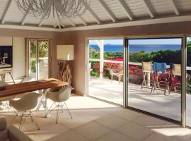 4 bedrooms villa at Gustavia 500 m away from the beach with sea view private pool and enclosed garden, majake sihtkohas Gustavia