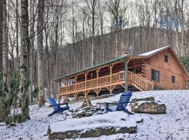 Secluded Mountain-View Cabin with Great Porch!, vacation home in Waynesville