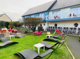 Contact hôtel - Motel Les Bleuets, hótel í Honfleur