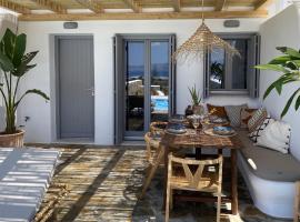 Villa Ypsilon Naxos - luxury holiday house with amazing sea view & private pool, hotel in Agia Anna Naxos