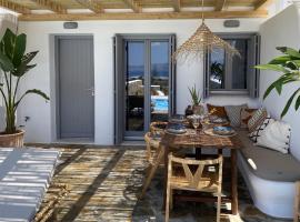 Villa Ypsilon Naxos - luxury holiday house with amazing sea view & private pool, cottage in Agia Anna Naxos