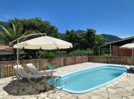 Locação p final de semana Mourada Térrea、カラグアタトゥーバのホテル