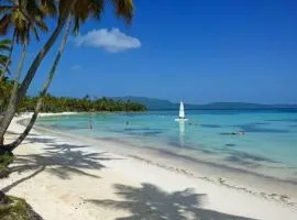 Yes Papa! Rooms only 100m from the beach!