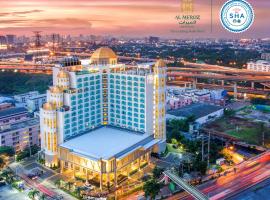 Al Meroz Hotel Bangkok - The Leading Halal Hotel, hotell nära Ramkhamhaeng flygtågstation, Bangkok