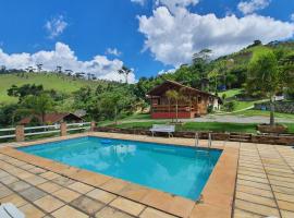 Chales Edelweiss, готель біля визначного місця Parque Nacional de Itatiaia, у місті Вісконді-ді-Мауа