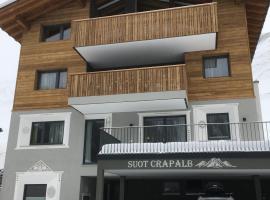 Suot Crapalb, hotel conveniente a Samnaun