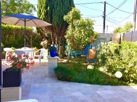 MaisonTevy - Appart 2 Chambres-4lits-Terrasse-Jardin & Studio-Bon confort-Climatisation- Idéale-Pro-Tourisme