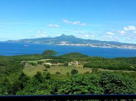 Bleu topaze - vue imprenable - Les Anses d'Arlet, loma-asunto kohteessa Les Anses-dʼArlets