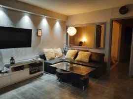 Naturist village, beach side, ground floor apartment
