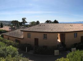 PORTICCIO, AGOSTA PLAGE vue mer pour 6 p, 2 ch, PROMO 7 nuits, vacation rental in Porticcio