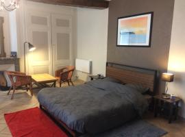 Chambre spacieuse au calme proche de Lyon, bed & breakfast i Sathonay-Village