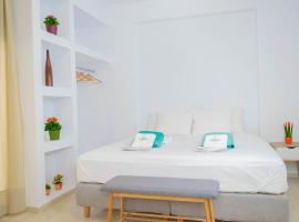 Skinosummer: Paralia Agias Foteinis şehrinde bir otel