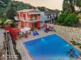 Soustas Apartments, family hotel in Longos