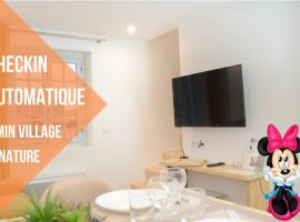 Self Checkin Automatique - 9 min Disney - LE MINNIE - COSYRENTING, apartment in Villeneuve-le-Comte