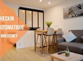 Self Checkin Automatique - 9 min Disney - LE ZEN - COSYRENTING, Hotel in Villeneuve-le-Comte