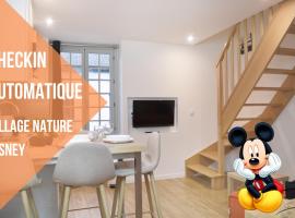 Self Checkin Automatique - 9 min Disney - LE MICKEY - COSYRENTING, Ferienwohnung in Villeneuve-le-Comte