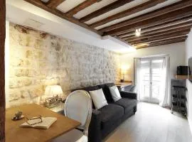 Habitat Parisien - 1BR-1BA - Duplex Louvre Museum