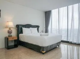 Luxury Design 1BR L'Avenue Apartment near Pancoran By Travelio