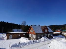 Chalet Schäfer s vyhřívaným bazénem se slanou vodou a saunou, hotel en Harrachov