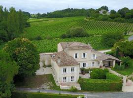 La Closerie de Fronsac, hotell med parkeringsplass i Saint-Michel-de-Fronsac