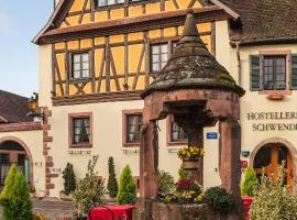 Hostellerie Schwendi, romantisk hotell i Kientzheim