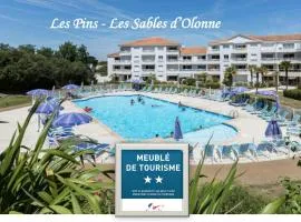Les Pins - 3 pièces - Vue sur piscine - 600m mer - Les Sables d'Olonne