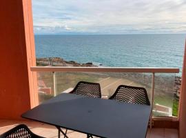 Bon Cap Corniche 3 étoiles avec Terrasse Clim vue mer parking, hotel din Sète