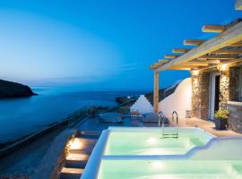 Merchia Bay Villas Mykonos, hotel with parking in Merchia Beach