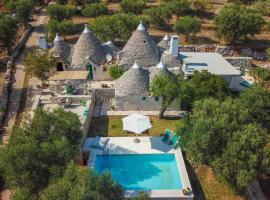 Trulli Il Pinnacolo Verde, hotel con estacionamiento en Alberobello