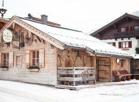 Chalet Dorfalm, fjallaskáli í Maria Alm am Steinernen Meer