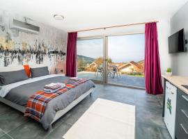 Chardonnay Guest Studio Rooms with Great view for nature lovers, self catering accommodation in Kérynia