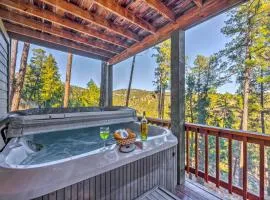 Ruidoso Cabin with Hot Tub and Mtn Views!