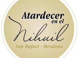 Atardeder del Nihuil, viešbutis mieste El Nihuil