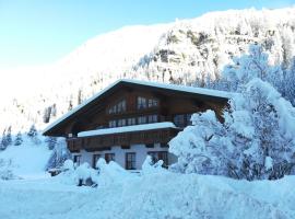 Haus Alpengruss, hostal o pensión en Sankt Leonhard im Pitztal