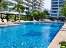 Apartamento playa dormida, апартамент в Санта Марта