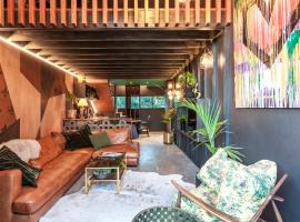 The Barn, designers dream beach hideaway, husdjursvänligt hotell i Waihi Beach