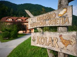 Tourist farm Kolar, holiday rental in Ljubno