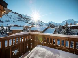 TERRESENS - Neige et Soleil, overnatningssted med k&oslash;kken i Les Deux Alpes