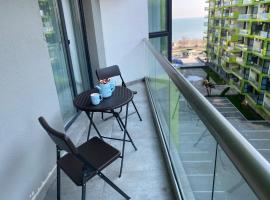 Apartament cu vedere la mare, acomoda&ccedil;&atilde;o com onsen em Mamaia Nord &ndash; Năvodari
