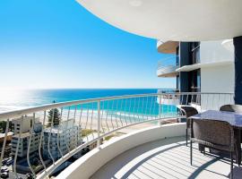 Acapulco 2 Bedroom Ocean View Surfers Paradise, hotelli Gold Coastilla lähellä maamerkkiä SkyPoint Observation Deck