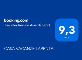 CASA VACANZE LAPENTA, hotel v destinaci Montescaglioso