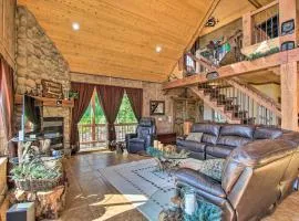Spacious Fish Haven Cabin with Game Room and Deck!