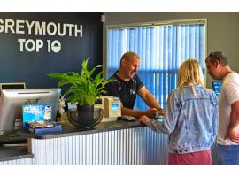 Greymouth Seaside TOP 10 Holiday Park, hôtel pour les familles à Greymouth