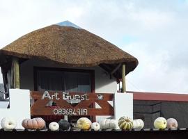 Art Guest House, hotel Koekenaap railway station környékén Lutzville városában